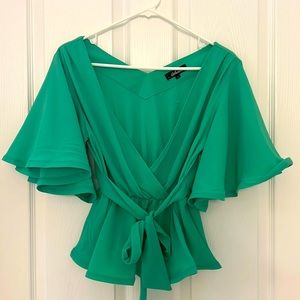 Small Blouse, light green